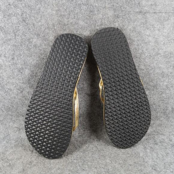 Sandals Casual Womens Shoes Size 6 Flip Flops Slip On Flats Woven Lightweight - Picture 7 of 7